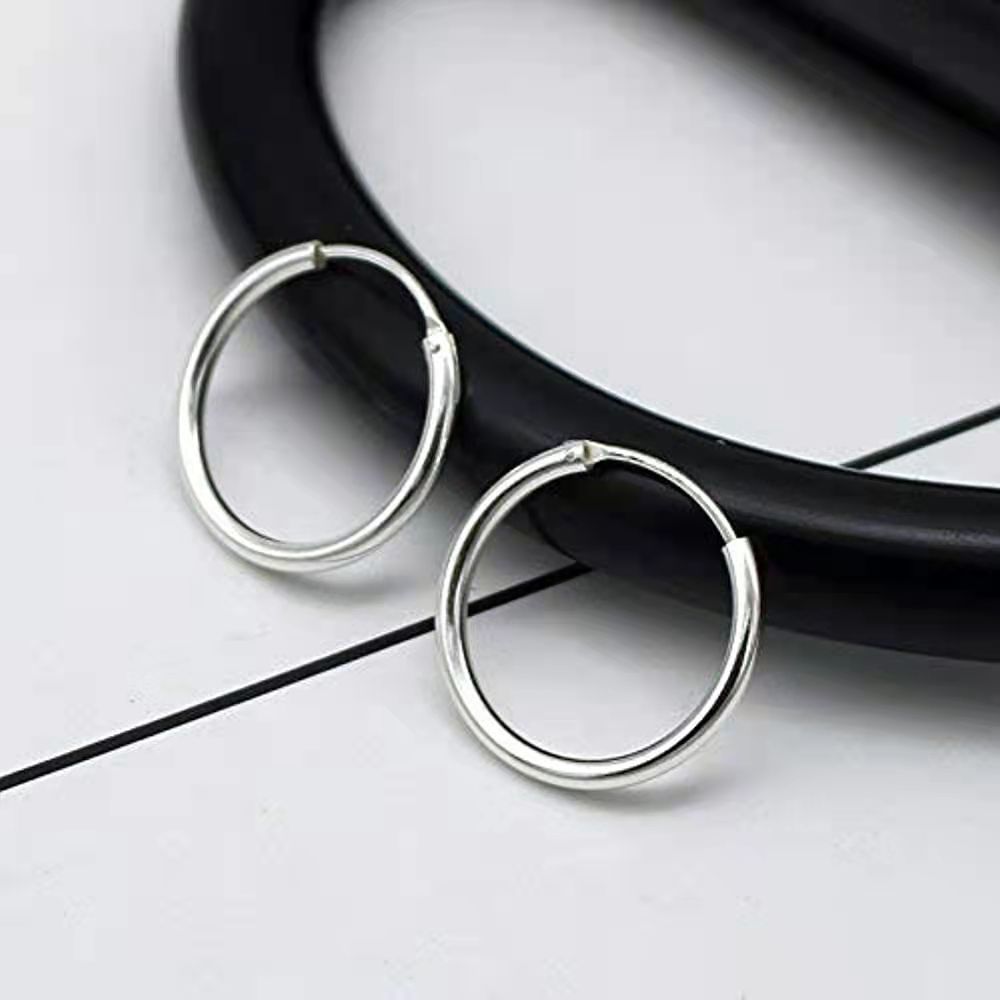 1g Weight Earrings Classification 925 Sterling Silver Geometric Earrings