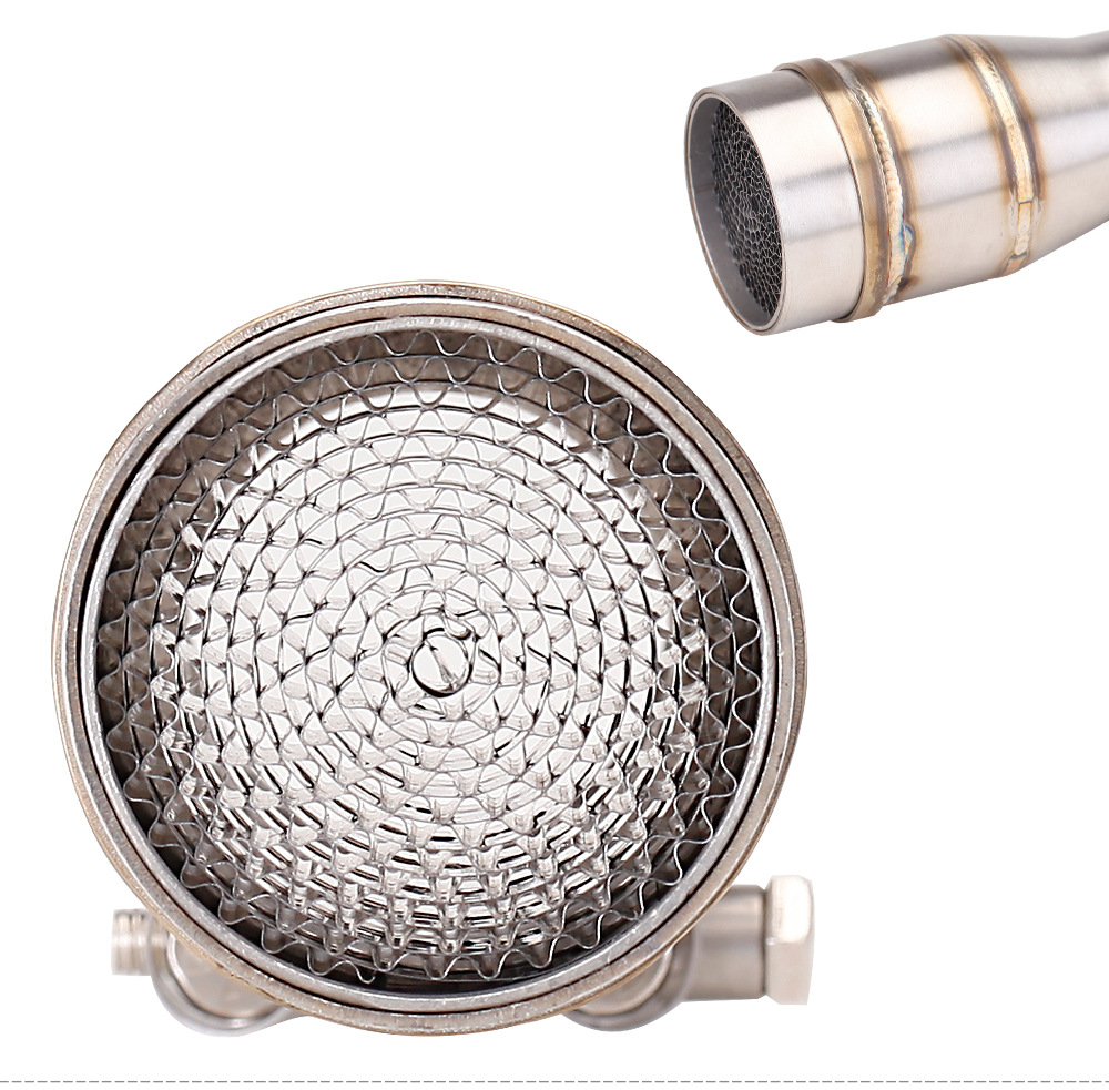 Applicable to the special modified 51mm interface of the connecting pipe in the middle section of Excelle 321 with honeycomb catalyst silencer