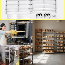 ✅现货尺寸不锈钢烤盘架工厂直销商用火锅冰箱吐司面包饼盘车可拆