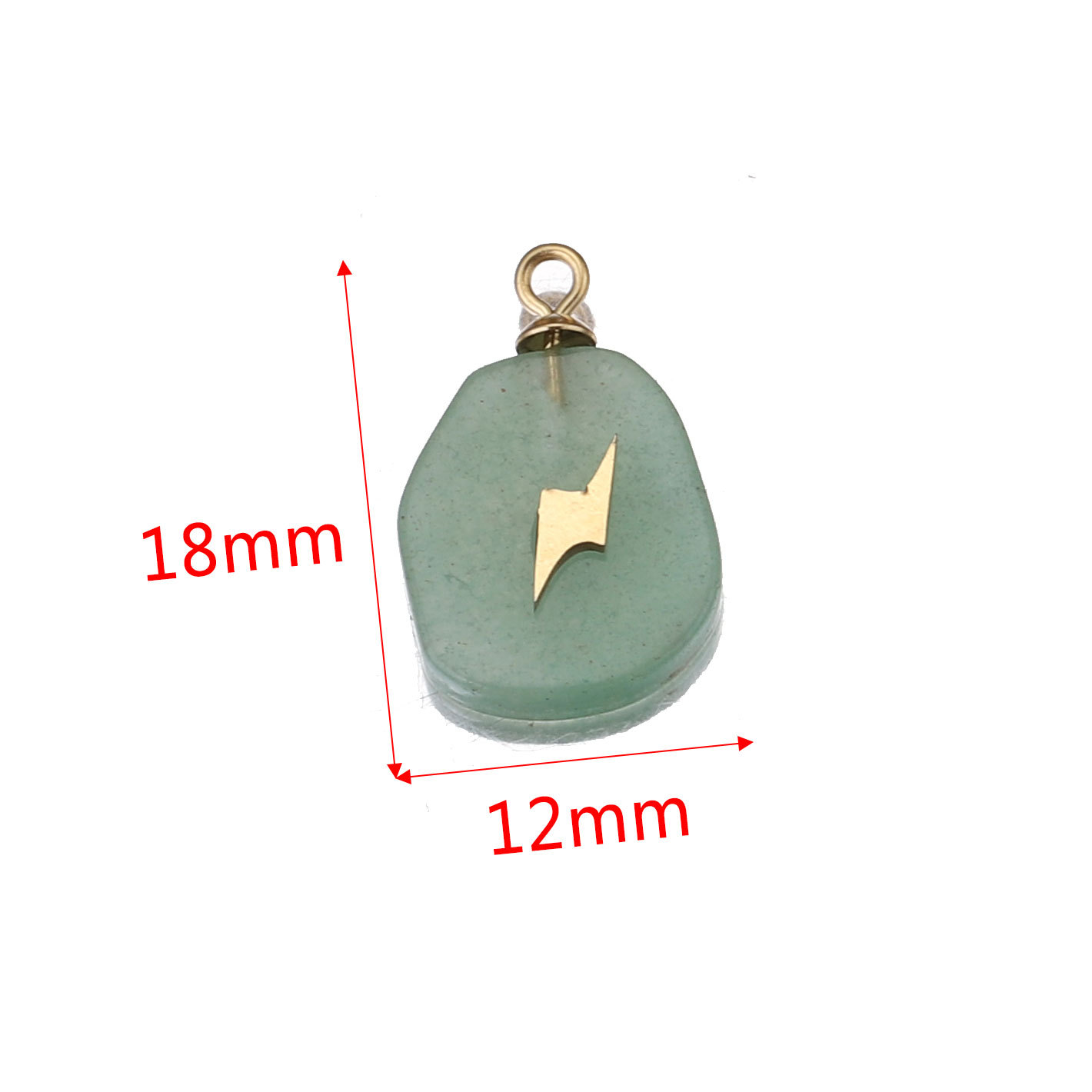 Europa y América Piedra Natural Rosa cristal turquesa Acero inoxidable titanio acero cuadrado pequeño colgante DIY joyería collar Accesorios