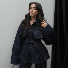 欧米のクロスボーダー2025春夏の女性服のファッションカジュアルスーツの気質は優雅です。