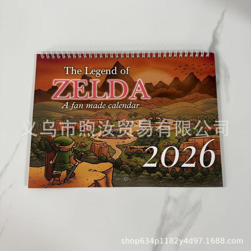 2026年新款跨境爆款亚马逊英文欧美歌手巡演日历挂历台历厂家批发|undefined