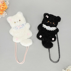 ぬいぐるみ猫かわいいショルダーバッグ二次元少女心小包漫展y2k日系lolita人形バッグ