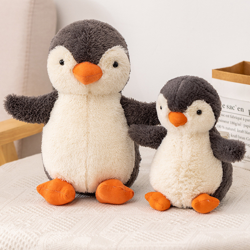Nórdico maní pingüino muñeca juguetes de peluche para niños decoración para el hogar muñeca de tela agarrada regalo transfronterizo