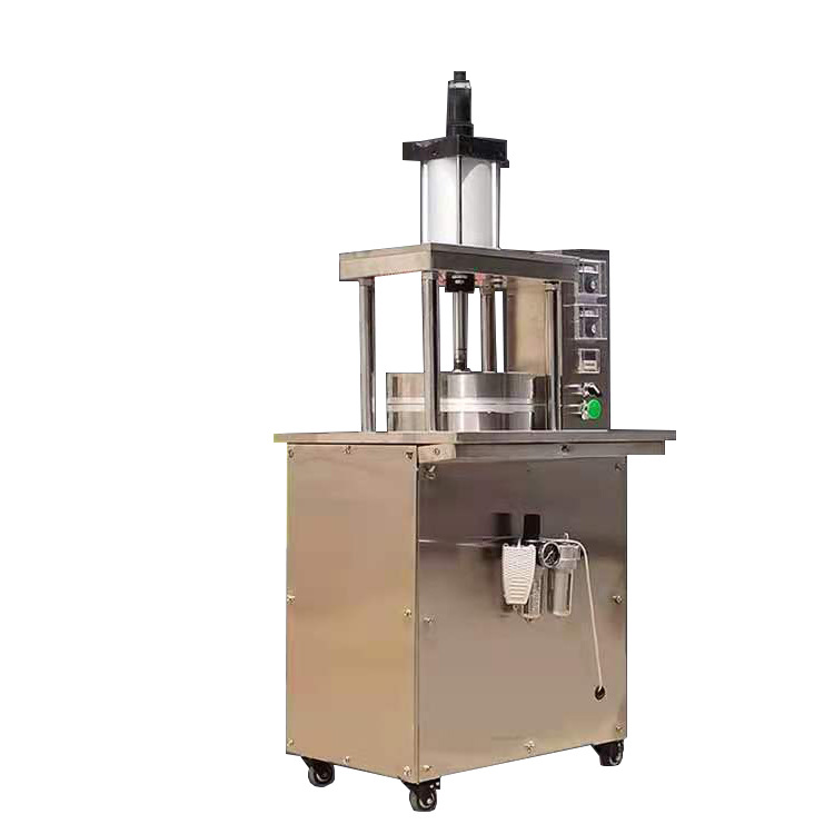 Prensa automática de pasteles multifuncional panquequeque de huevo relleno de pasteles de carne marinada máquina de panquequeque de gluten único