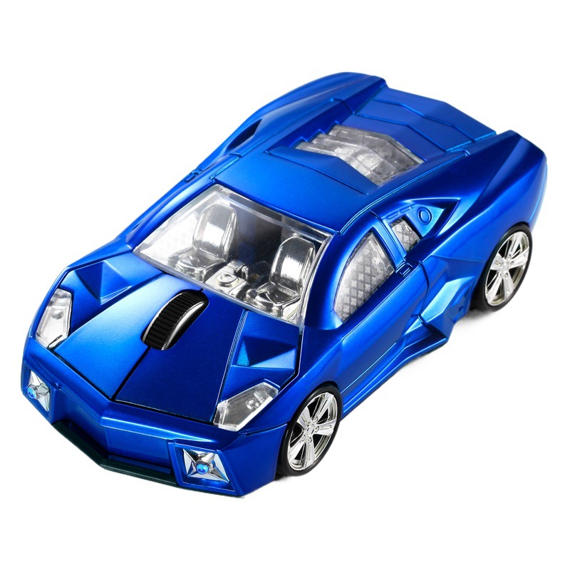 Ratón inalámbrico USB para coche, modelo Lamborghini, diseño deportivo y ergonómico, transfronterizo