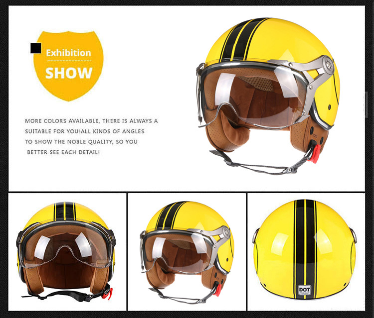 Foreign trade for electric car helmet half helmet four seasons universal men and women half cover motorcycle helmet in stock generation