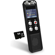 跨境专供爆款现货数码录音笔高清降噪声控会议录音机录音器外放