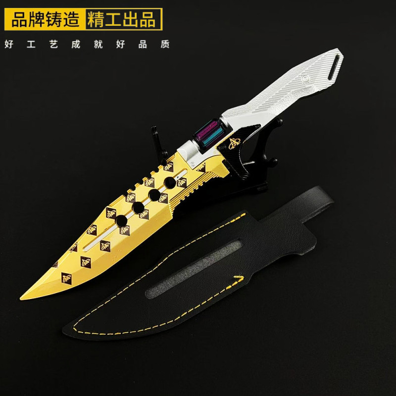 暗区游戏周边赢家通吃小刀合金模型金属摆件可旋转饰品武器玩具|undefined