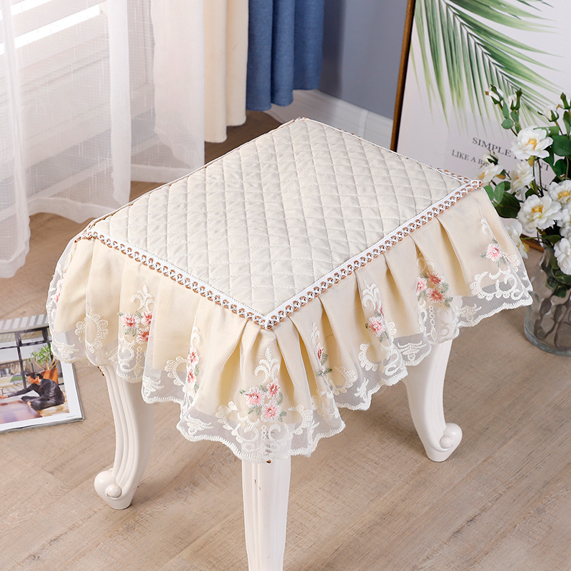 솔리드 컬러 퀼팅 베이지