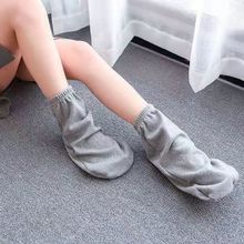 袜子女中筒袜春夏季空调袜薄款堆堆袜透气跨境黑色白纯棉长袜子潮