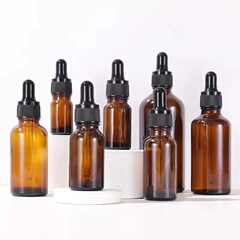 メーカー在庫 ドロッパーボトル 5ml 10ml 20ml 30ml 50ml ブラウン エッセンシャルオイルボトル ドロッパー式分注ボトル