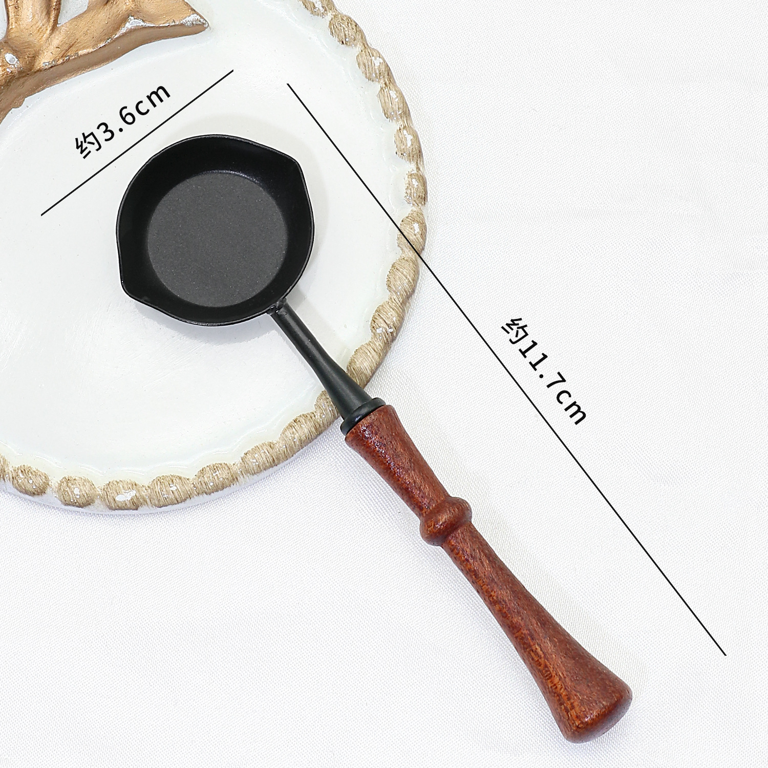 Cera antiadherente, fácil de limpiar, cuchara para derretir cera, ligera, conductora del calor, antideslizante, cuchara de fondo plano adecuada para sellar diarios y sobres.