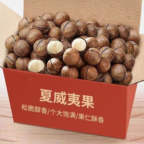 Macadamia nut butter nut New Year goods wholesale dropshipping 500g thin-skinned hand-peeled snack walnut nut macadamia nut