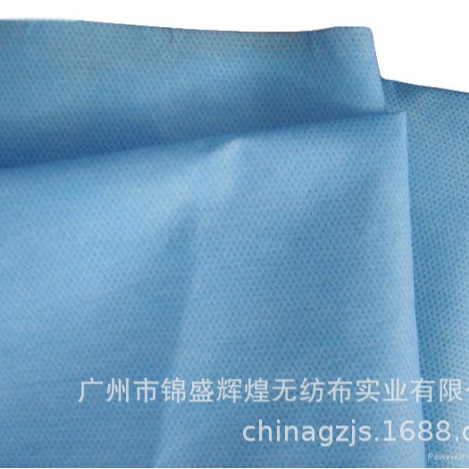 【厂家直销】超薄无纺布抗静电耐高温防护服隔离服手术衣无纺布