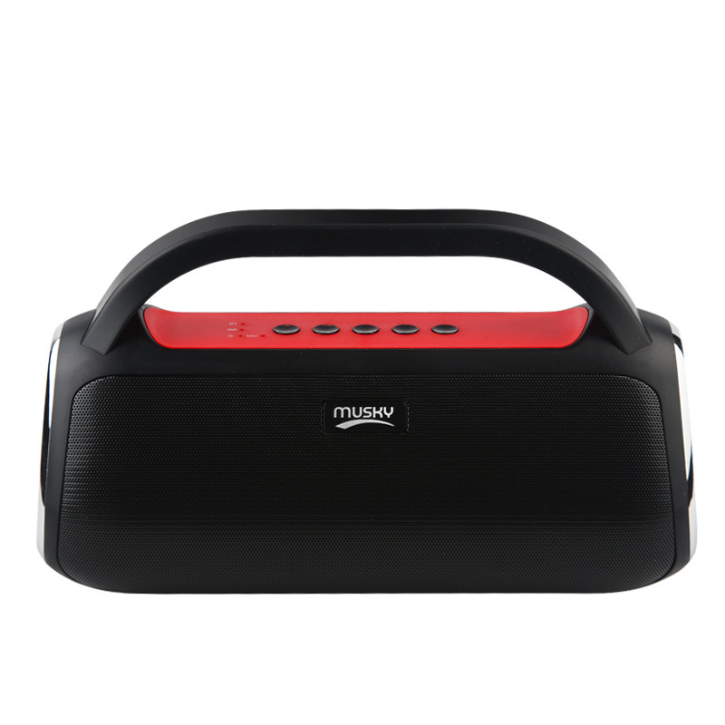 MUSKY DY18户外手提便捷式蓝牙音箱 HiFi重低音炮无线蓝牙音箱