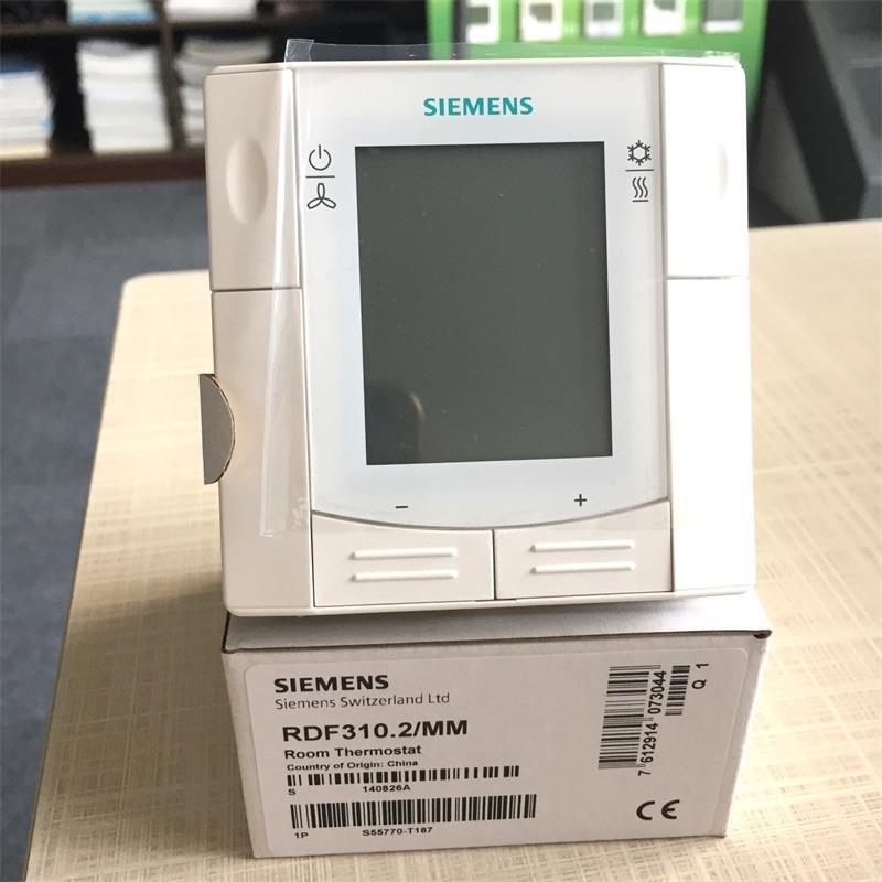 Rdf310.2 Siemens Temperature Control Panel Siemens Coil Electric Valve Air Conditioner Switch Panel Thermostat