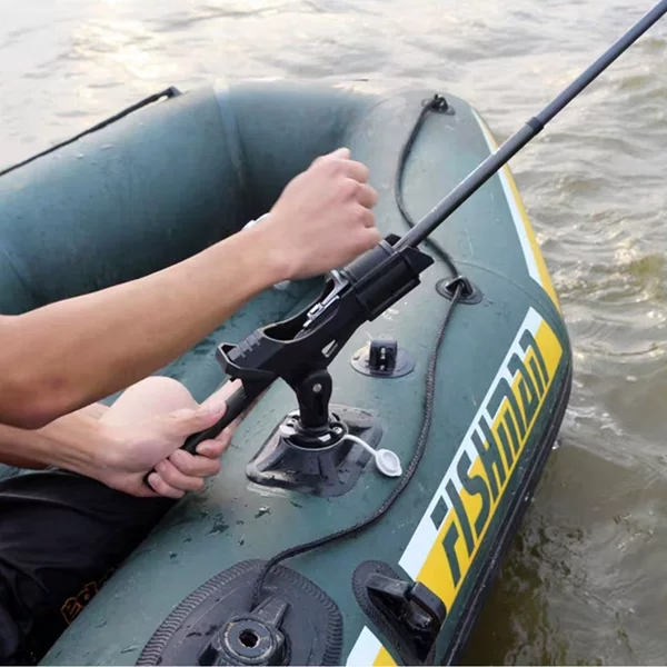 New Kayak Assault Boat Inflatable Boat Rubber Boat Fishing Rod Holder Adjustable Fishing Rod Holder Fish Finder Base