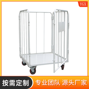 Factory Supply Foldableing Logistics Table Truck Handling Pick up Truck Storage Cage Truck Mobile Truck Shopping Mall Warehouse Trolley