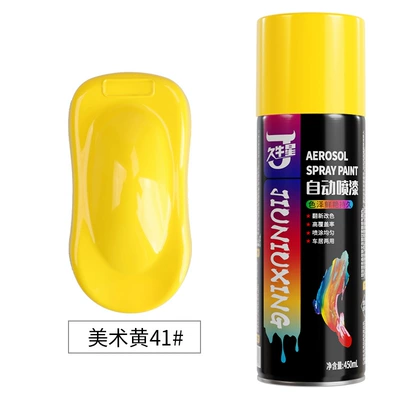 graffiti paint color color hand: Avtomobil boyası - 41-art-yellow-450ml-spray-paint
