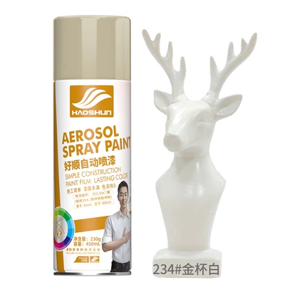 Haoshun automatic painting hand-cranked: Avtomobil boyası - jinbei-white450ml230g