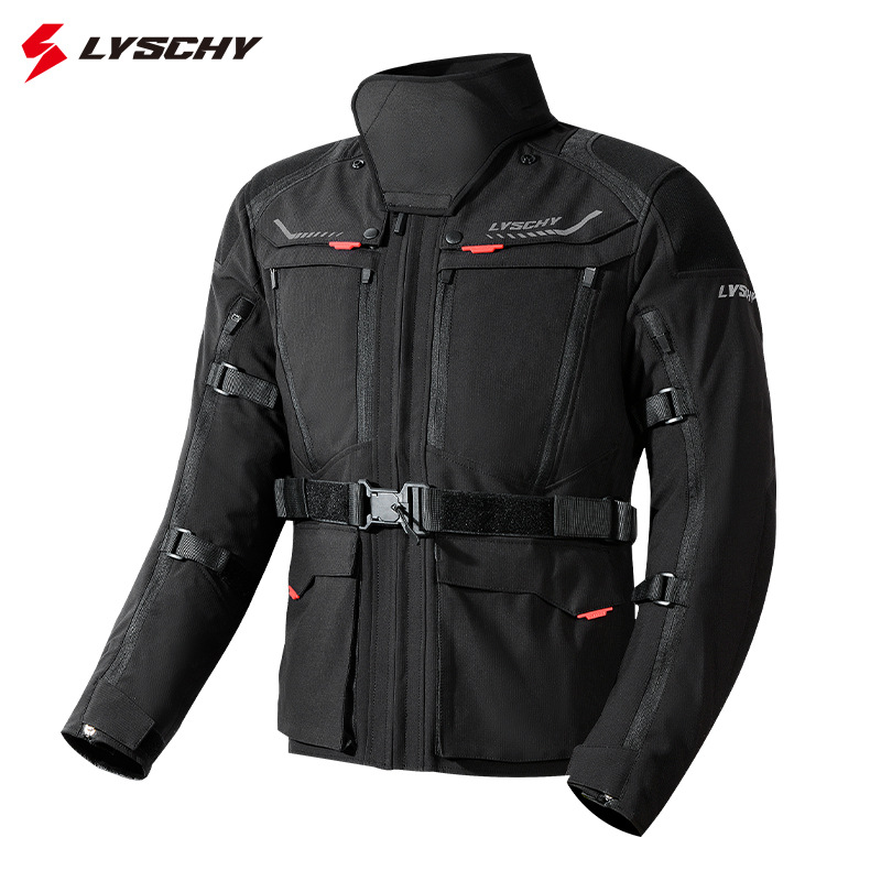 Thunder-wing motorcycle riding suit men's winter warm waterproof anti-fall motorcycle rider pull suit four seasons new plus size
