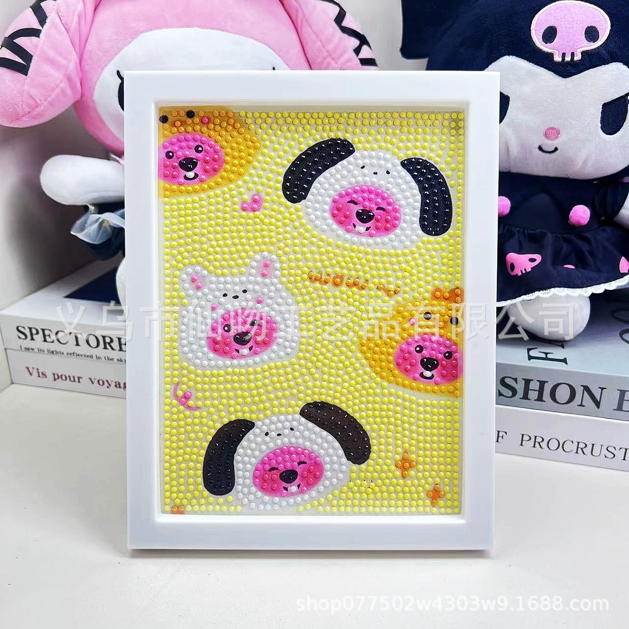 Набор для алмазной живописи Sanrio Kuromi, 17×22 см пластиковая рамка, набор для творчества DIY для детей