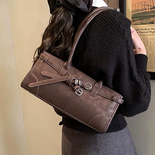 Cross-Border Niche Women's Bags 2026 New Spring Casual Versatile Shoulder Bag Exquisite High-End Commuter Underarm Bag