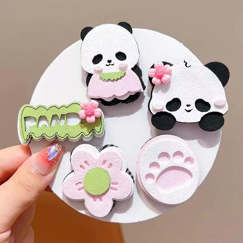 Niños bebés dibujos animados velcro niñas Sanliogou publicó niñas peinadas peinadas peinadas peinadas Koolomi