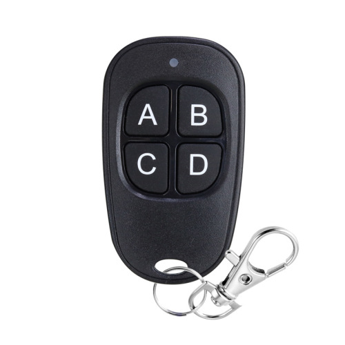 Wireless Copy Remote Control, 4-Button Garage Door Remote, Drive Gate Electric Door Copy Remote 433MHz
