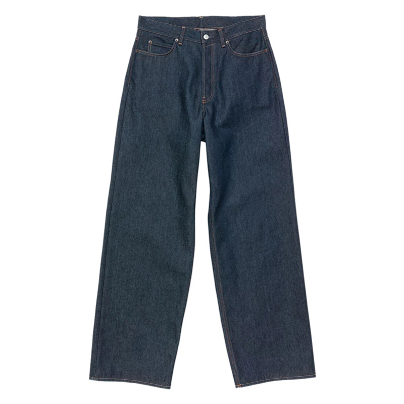 クロスボーダーのトレンディなAC手描きのスプラッシュインクのほつれ加工のウォッシュ加工のダメージ加工のパンツ、男性と女性用、ゆったりと多用途、軽くて豪華なワイドレッグジーンズ