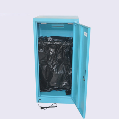 废弃口罩回收箱回收柜收集箱收集器紫外线消毒柜废口罩垃圾箱|ru
