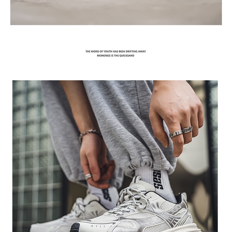 Men's Summer Mesh Breathable Sneakers For Teenagers, Casual Running With Height-increasing Design, Featuring A High-end_vogvips.com