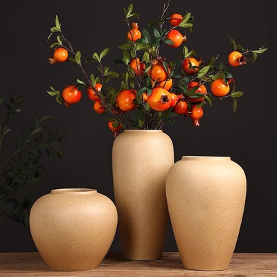 ceramics vase Chinese style Decoration a living room flower arrangement TV cabinet Entrance Home Furnishing decorate Hydroponics flower Containers