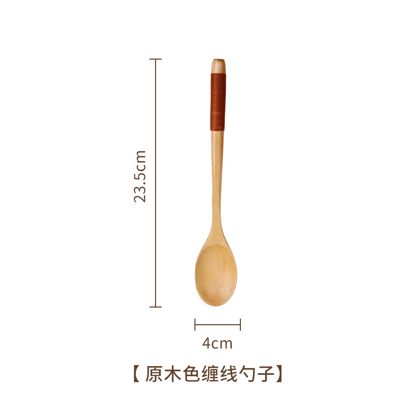 로그 컬러 포장 스푼