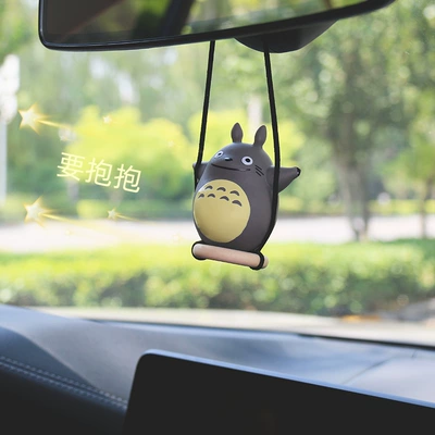 Avtomobil Kulonu Totoro Avtomobil Arxa Güzgü Bəzəyi Yellənən Bəzək
