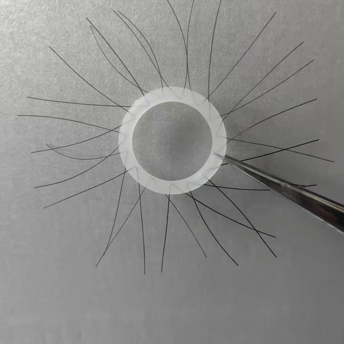 Semen Locking Ring Ponytail Terry Sheep Eye Ring Adult Toy — detail image 9
