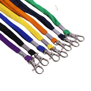 Factory Direct exhibition rope work certificate strap mobile phone lanyard work certificate polyester crochet strap lanyard