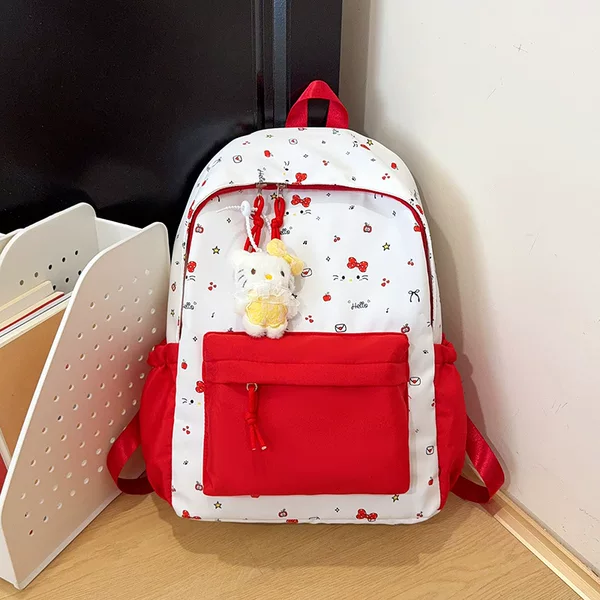 Cute Cartoon Student Backpack 2026 New Model Children's Lightweight School Bag Printed Cute Tutoring Backpack
