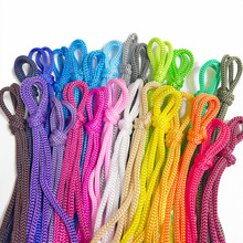 厂家批发服装绳彩色束口八股手提绳空心绳抽尼龙丙纶pp编织绳