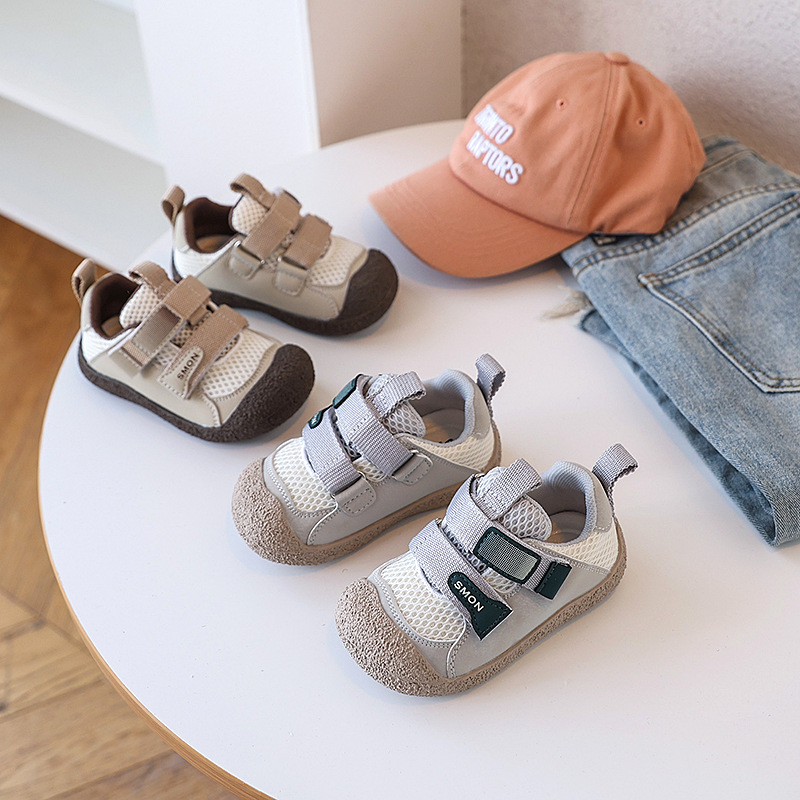 2025 Spring and Autumn New Toddler Soft Sole Walking Shoes Non-Slip Baby Shoes Boys and Girls Casual Sports Shoes