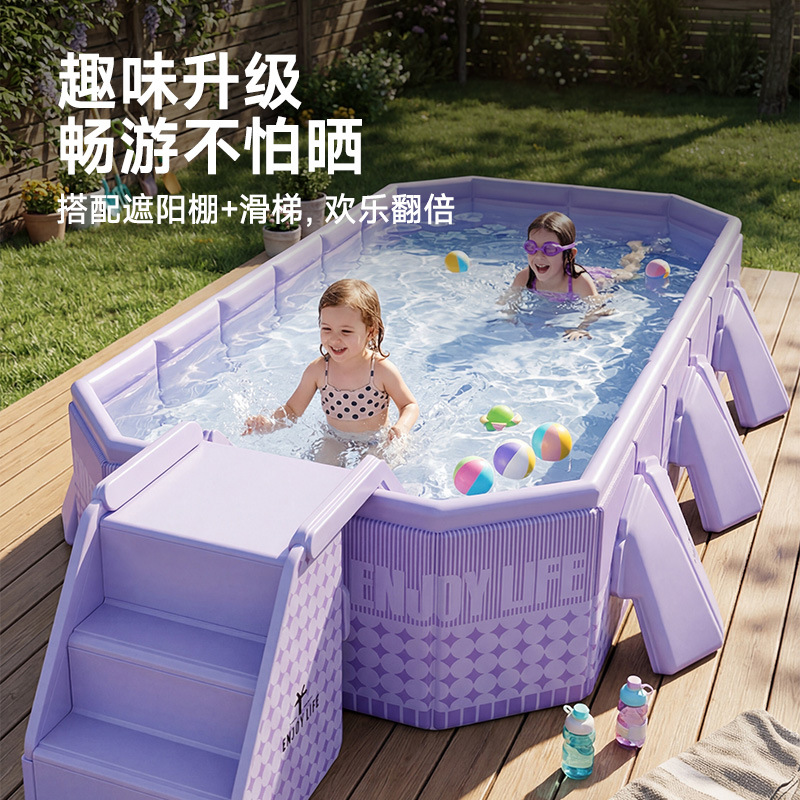 inflatable travel foldable swimming pool