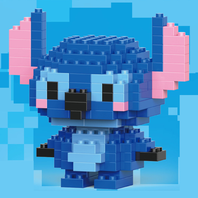 Compatible con bloques de construcción de Lego, huevos, dibujos animados, muñecas de animales, juguetes de ensamblaje de rompecabezas para niños, puestos transfronterizos al por mayor