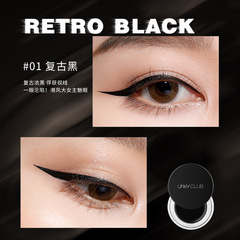 UNNY eyeliner for dyeing eyebrows, waterproof, not easy to smudge, long-lasting brown eyeliner powder, multi-color
