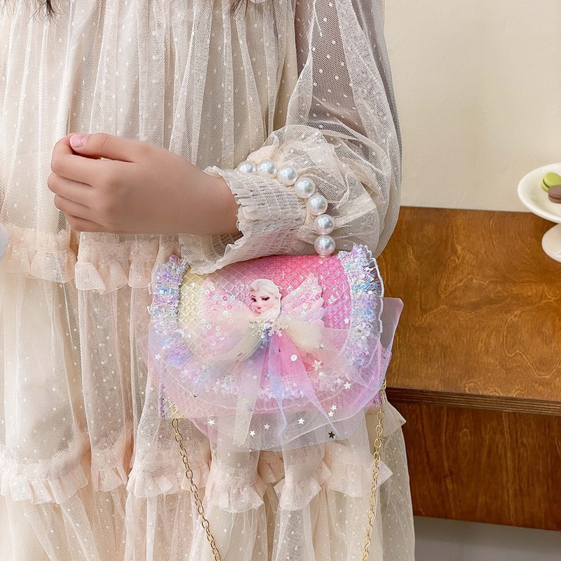 Rainbow Pony lindo bolso de niña 2025 nuevo bebé sale con un bolso diagonal de dibujos animados Aisha bag