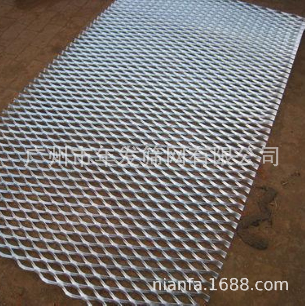 广州佛山厂家供应镀锌菱形网 吸音吊顶网 铝板拉伸网