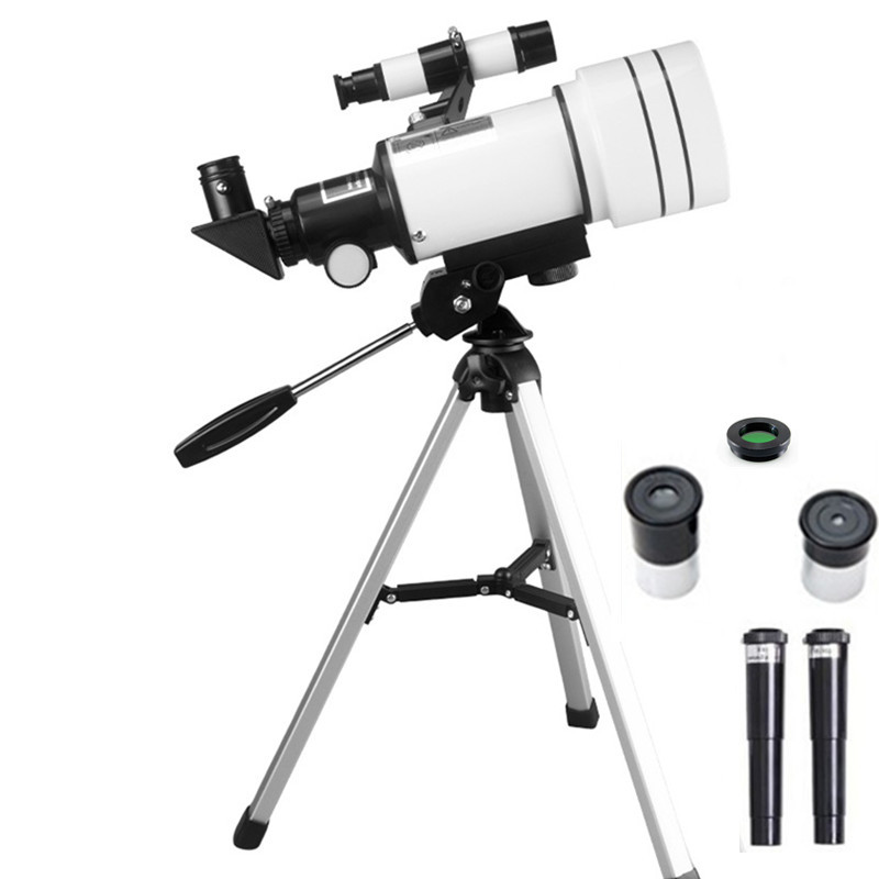 Mayorista 30070 telescopio astronómico HD observación de la luna, el cielo y la tierra de doble propósito telescopio de gran apertura regalo para niños transfronterizos