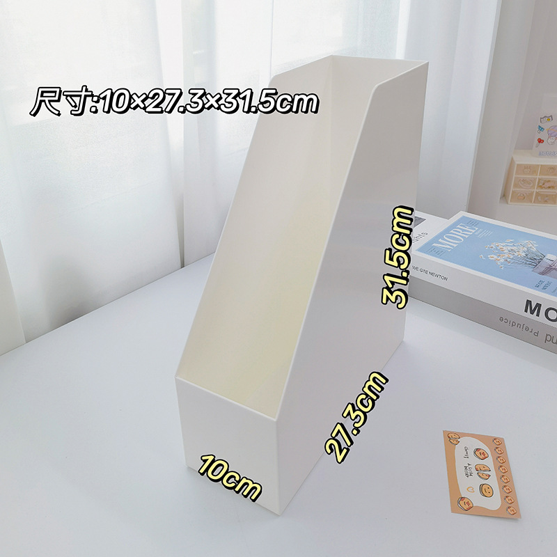 日本式デスクトップファイル収納ボックスファイル棚オフィスファイル枠ファイルホルダー本棚本棚学生ファイル欄|undefined