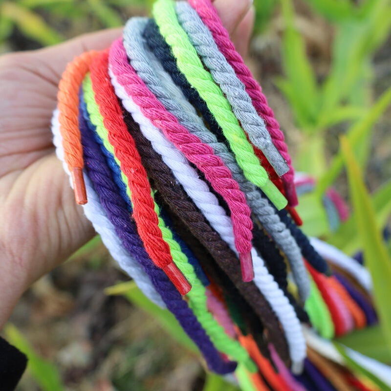 33 Cotton Rope Thick Shoelace 3mm Thread Thick Color Cotton Linen Face Twist Shoelace Rope Fit Air Force 5mm Cotton Shoelace 33 Cotton Rope Thick Shoelace 3mm Thread Thick Color Cotton Linen Face Twist Shoelace Rope Fit Air Force 5mm Cotton Shoelace