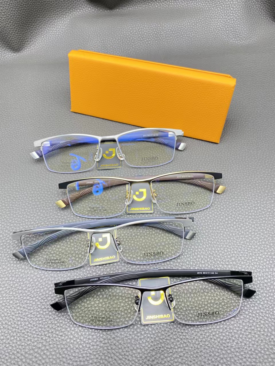 批发2015 新款纯钛眼镜架  近视眼镜男舒适全框大脸超轻眼镜框